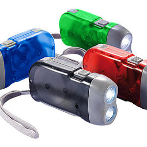 Linterna LED con Dínamo