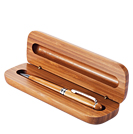 Set Bolígrafo Estuche de Bamboo
