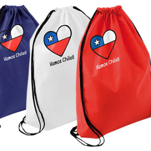 Vamos Chile Drawsting Bag