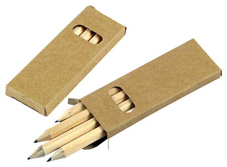 Set 4 Lapices de Grafito Negro