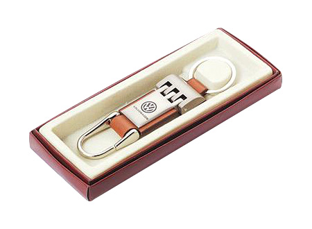 
Llavero de Metal-Cuero Premium