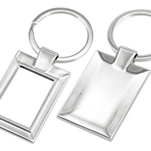 Llavero Metalico Rectangular