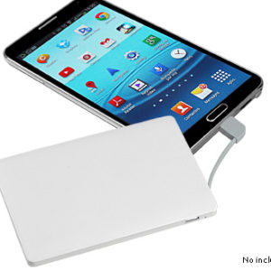 Cargador Power Bank Credit Card 2000mAh