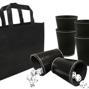 Set de 6 Cachos de PU Negro