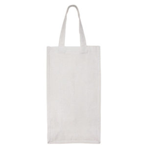 Bolsa 2 Botellas de Vino 100% Algodón Canvas