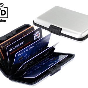 Porta-Tarjetas Anti-Clonación RFID