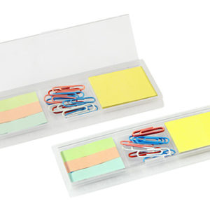 Porta Notas Adhedivas con Clips